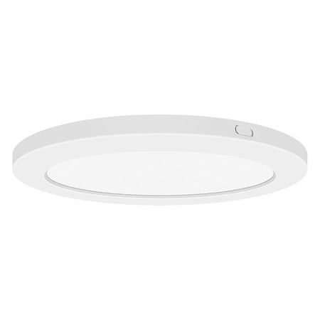 ModPLUS, LED Flush Mount, White Finish, Acrylic Lens Acrylic